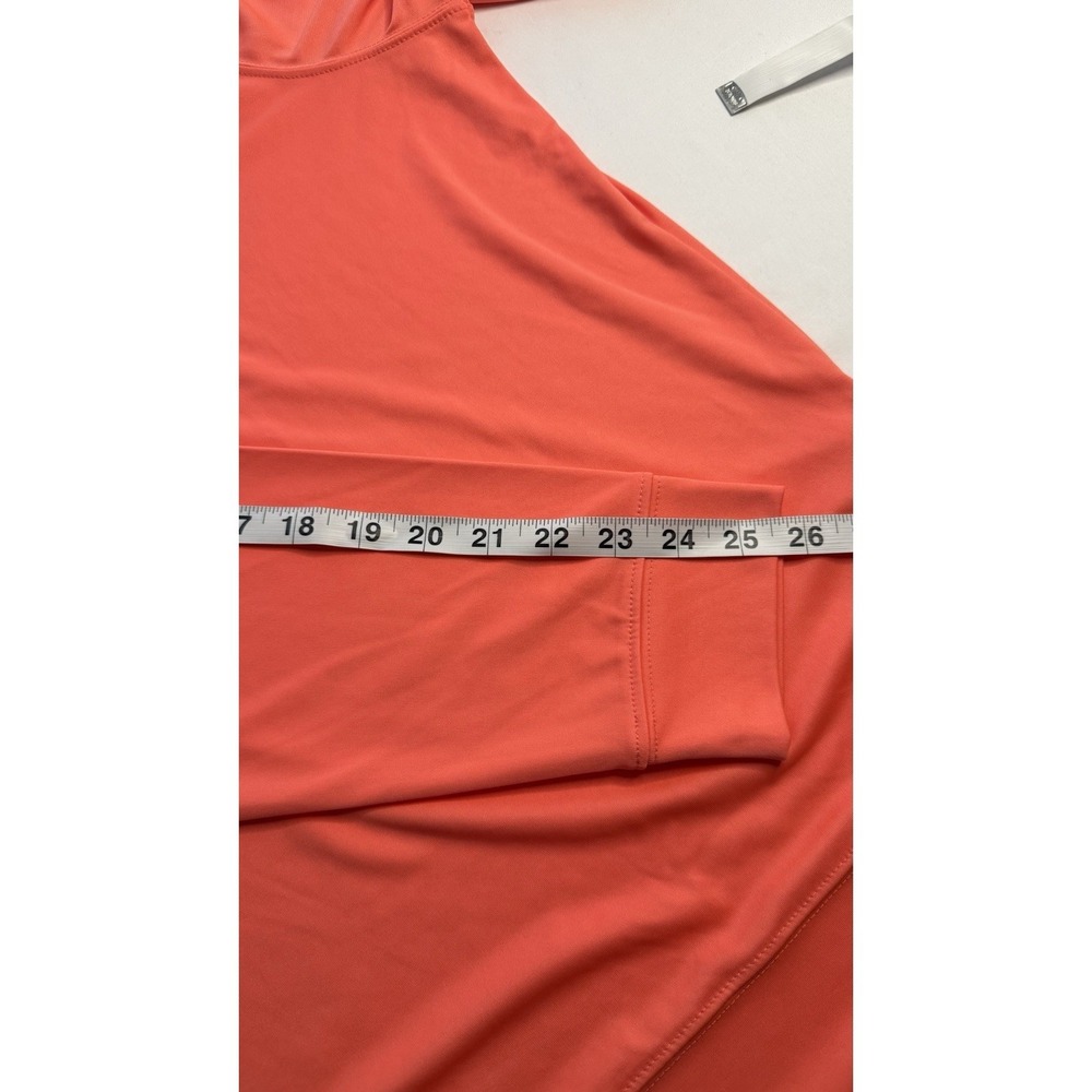 Ladies Force Sun Defender NWT Size XL Irregular Gator Neck Corral Color Top #2 - Picture 11 of 12